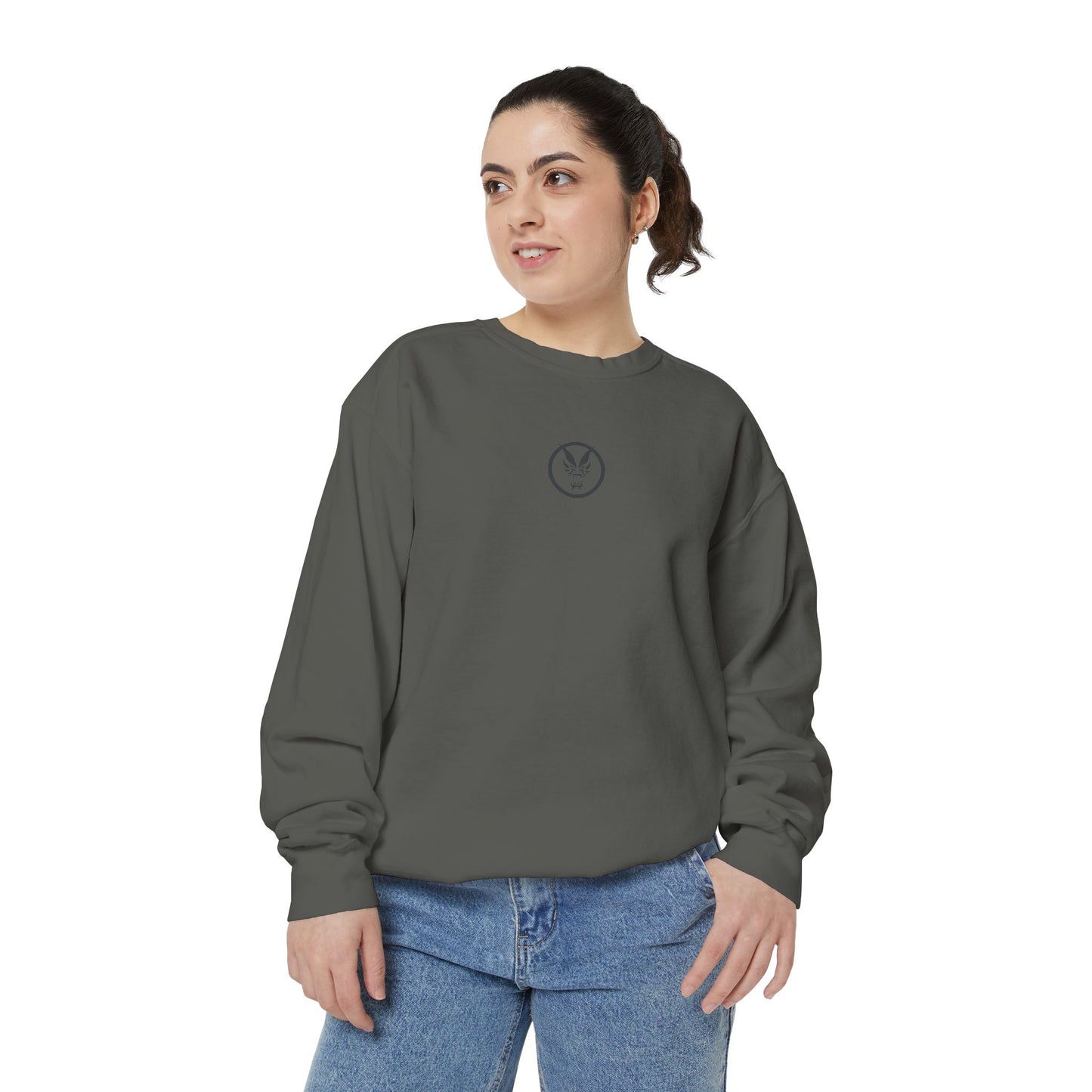 Fierce Classic Sweatshirt for Women- Orange Print