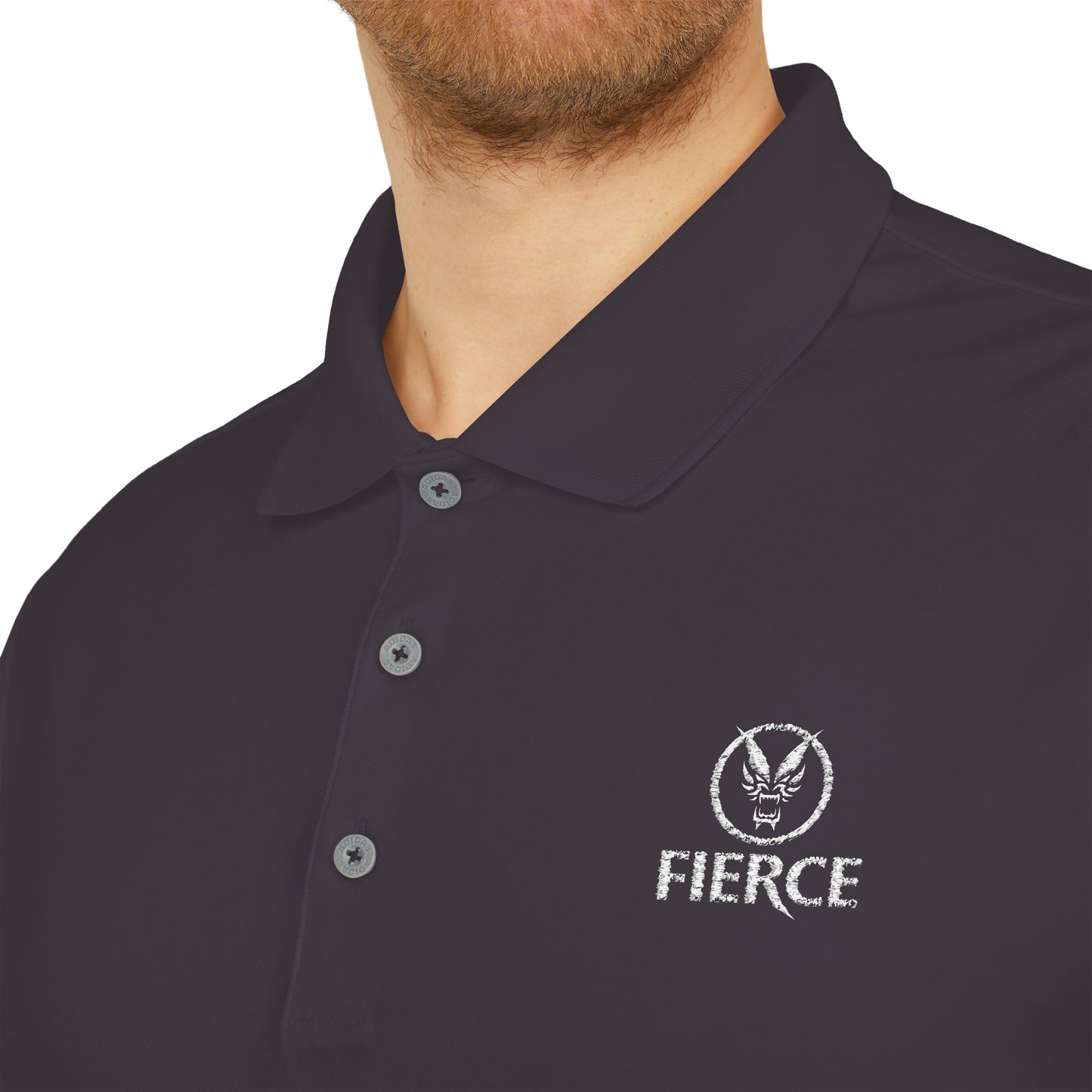 Men’s adidas Performance Polo - Fierce Custom Design