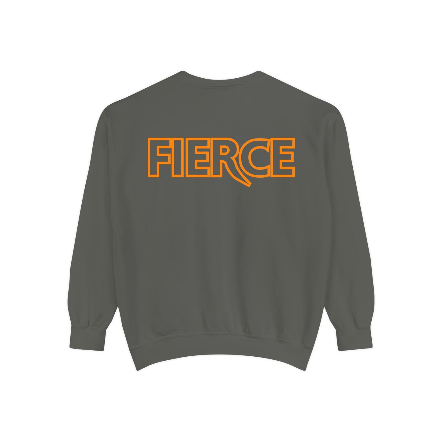 Fierce Classic Sweatshirt for Women- Orange Print