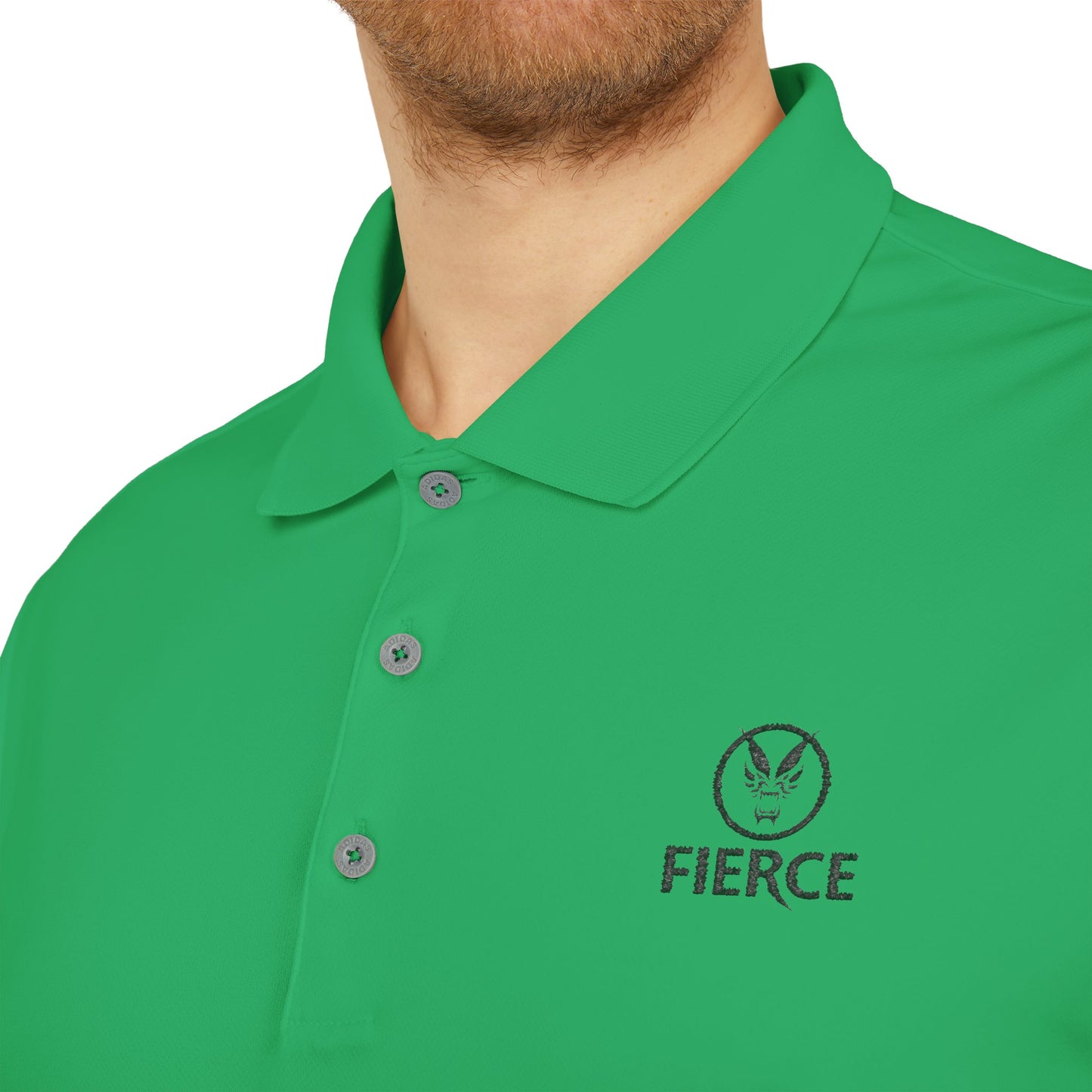 Men’s adidas Performance Polo - Fierce Custom Design