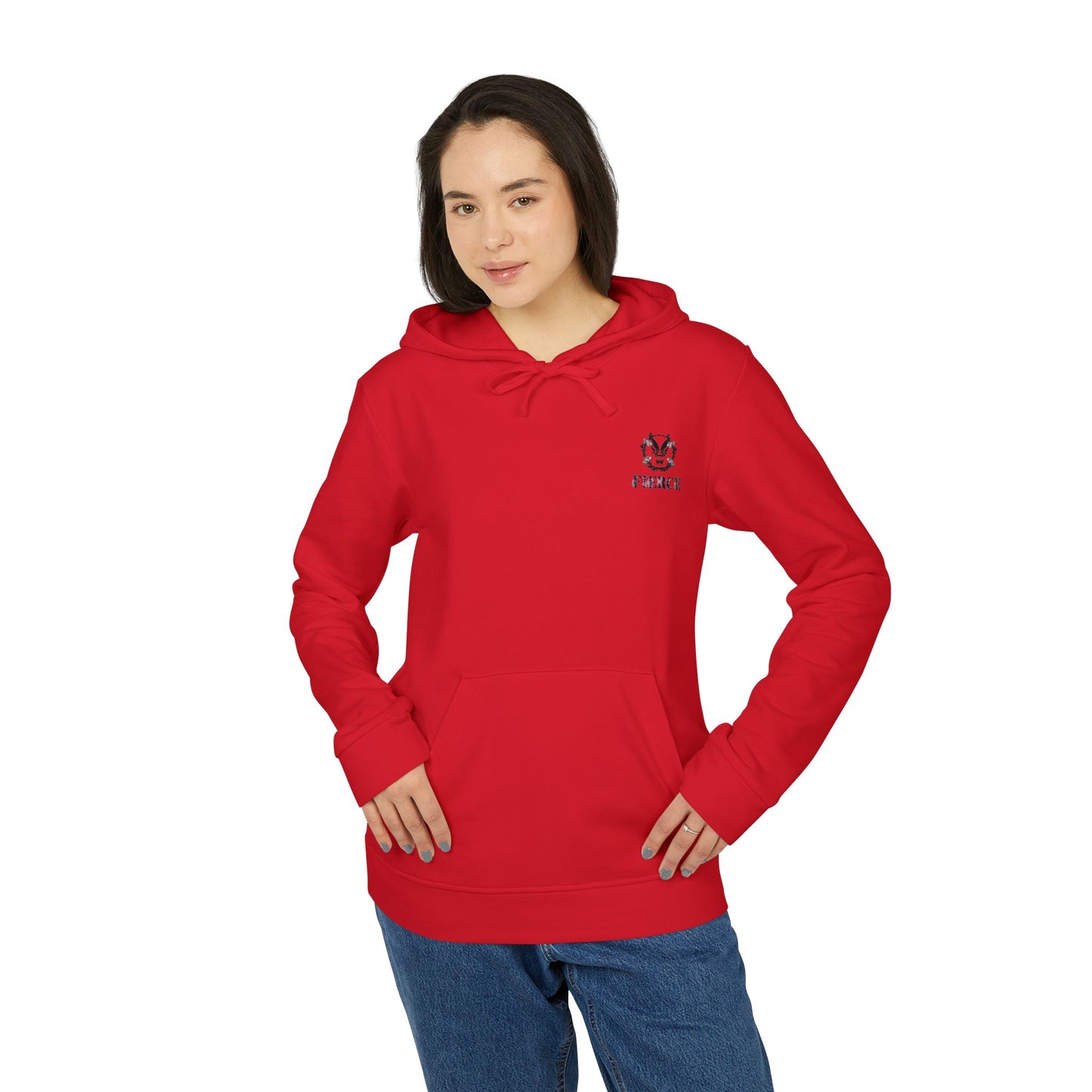 Adidas Women’s Fleece Hoodie – Fierce Custom Print