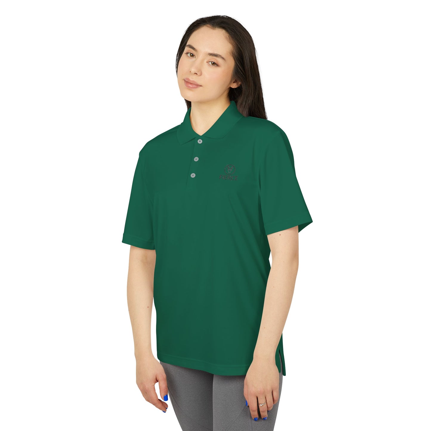 Women’s adidas Performance Polo - Fierce Custom Design