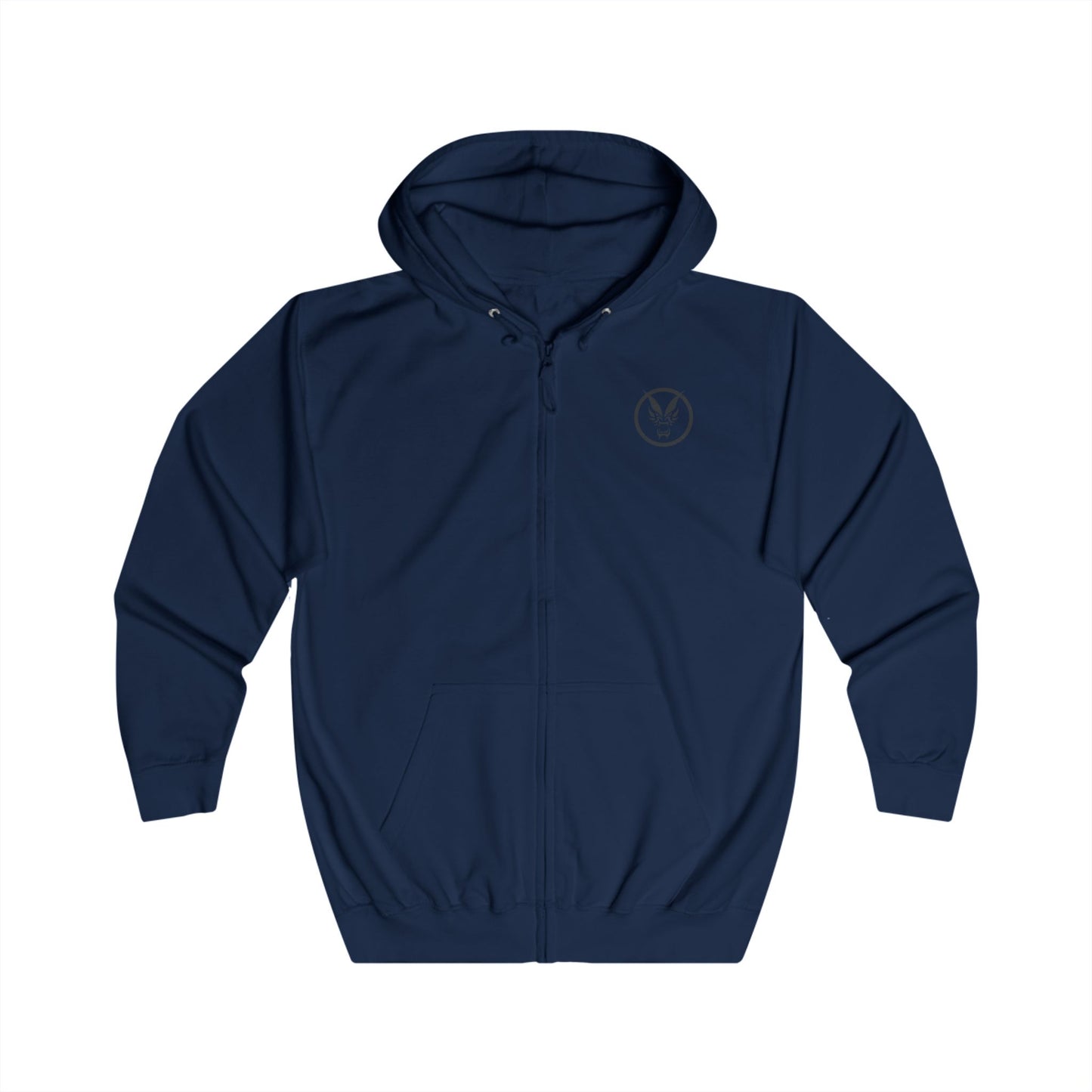 Unisex Full Zip Hoodie by Fierce – Classic Fit, All-Season Wear