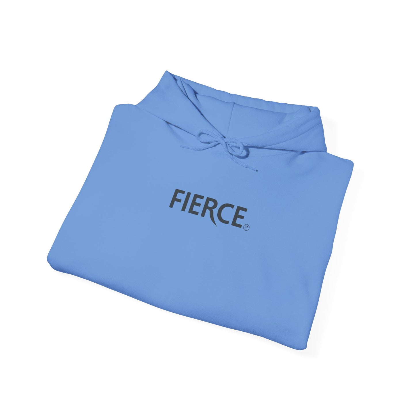 Fierce Heavy Blend™ Hoodie for Men – Black Print Edition