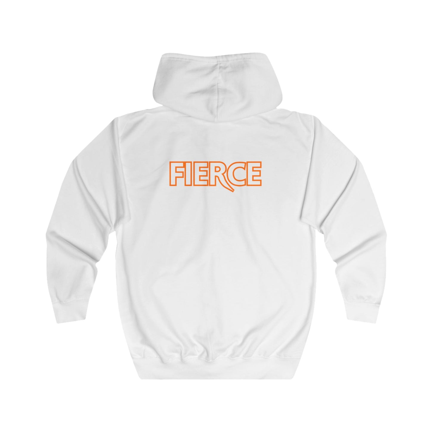Unisex Full Zip Hoodie by Fierce – Classic Fit, All-Season Wear