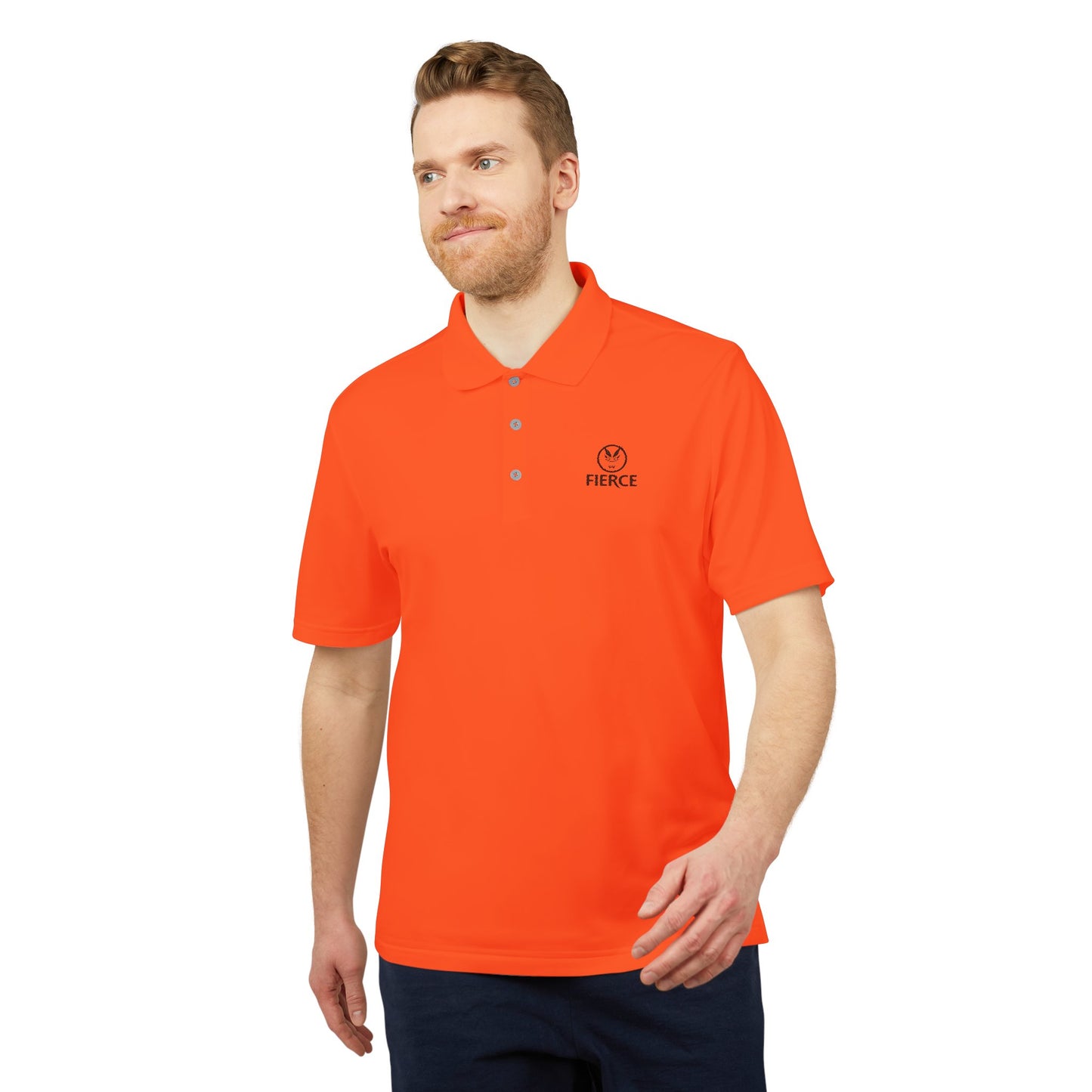 Men’s adidas Performance Polo - Fierce Custom Design