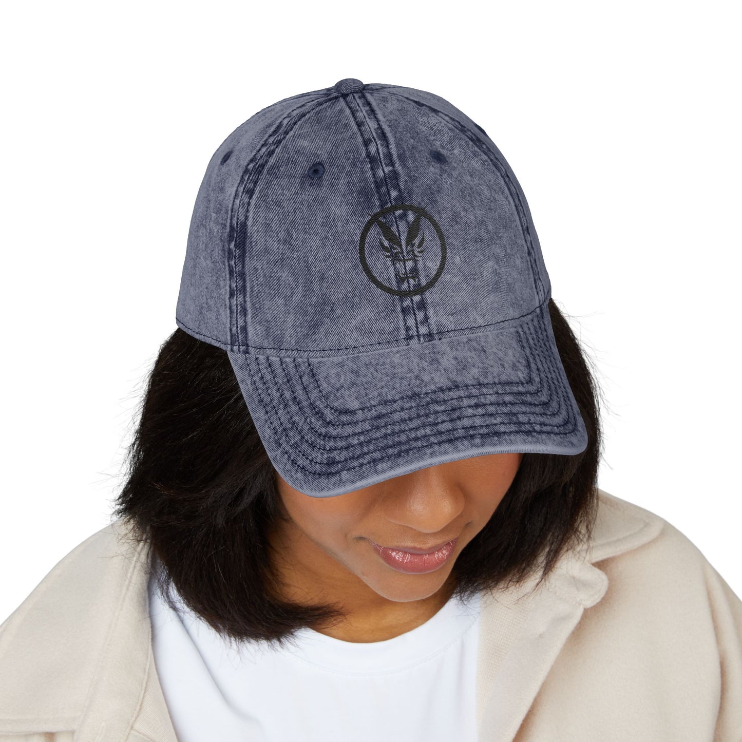 Vintage Embroidered Unisex Cap by Fierce