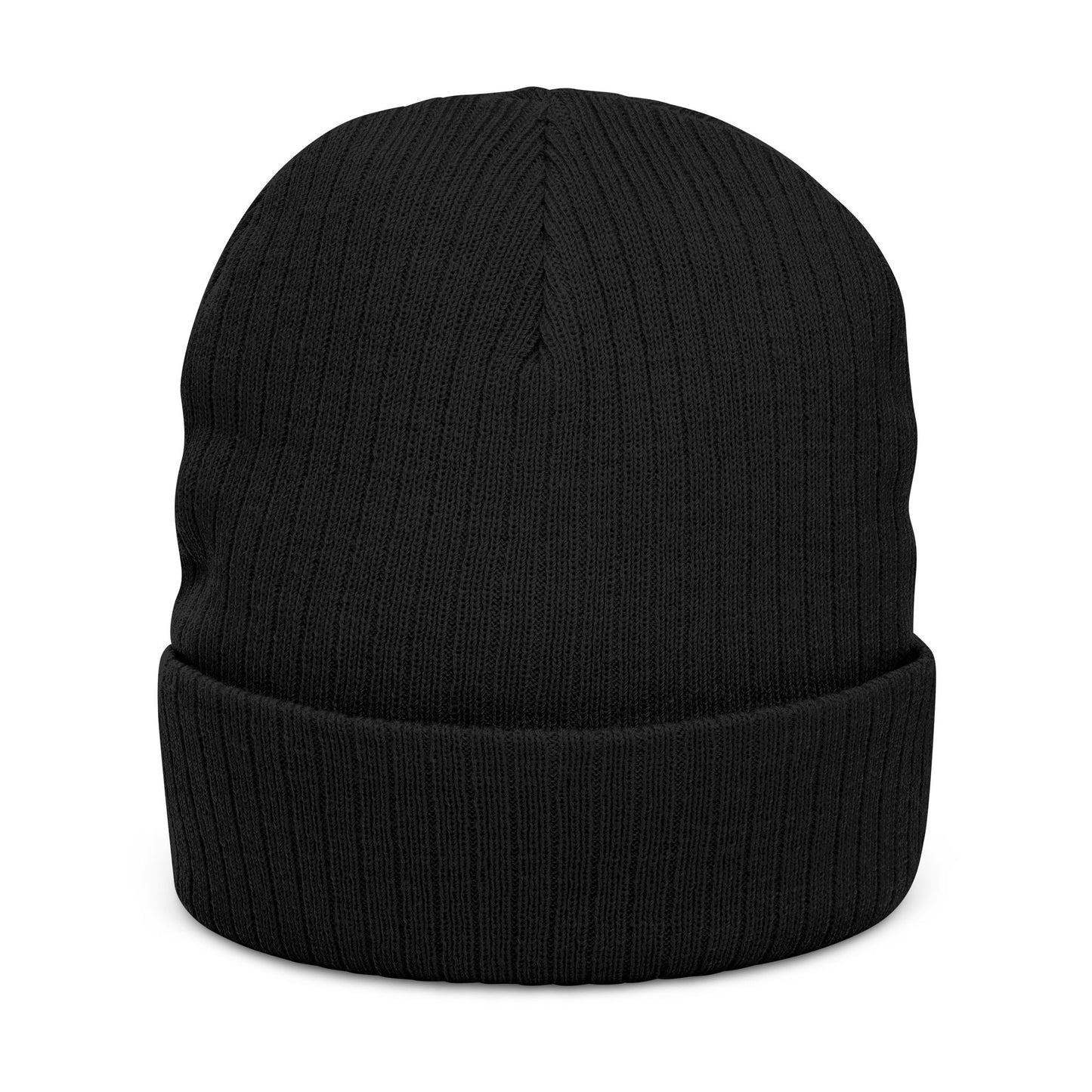 Fierce Embroidered Ribbed Unisex Beanie