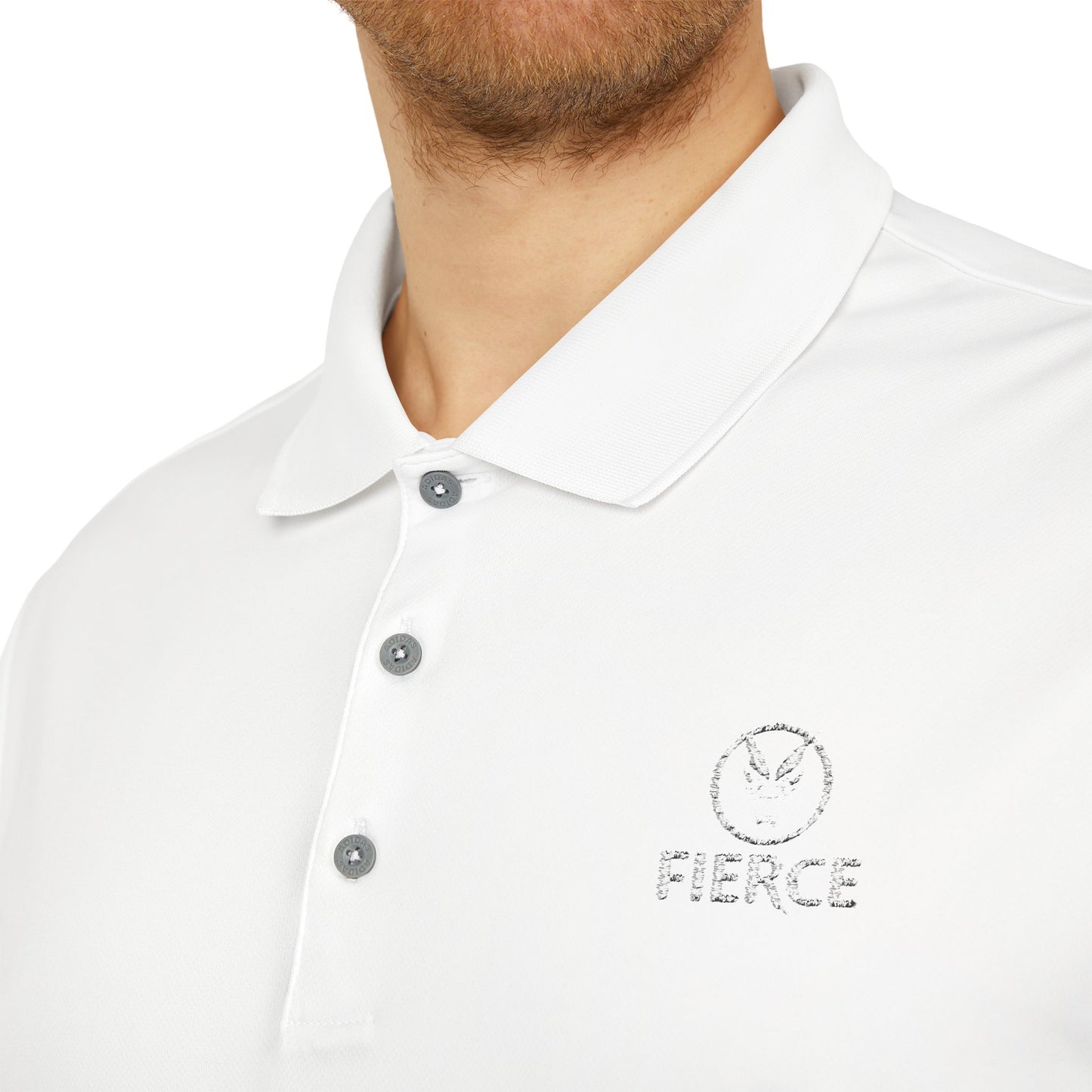 Men’s adidas Performance Polo - Fierce Custom Design
