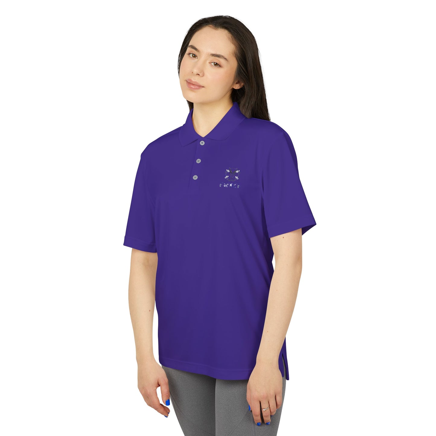 Women’s adidas Performance Polo - Fierce Custom Design