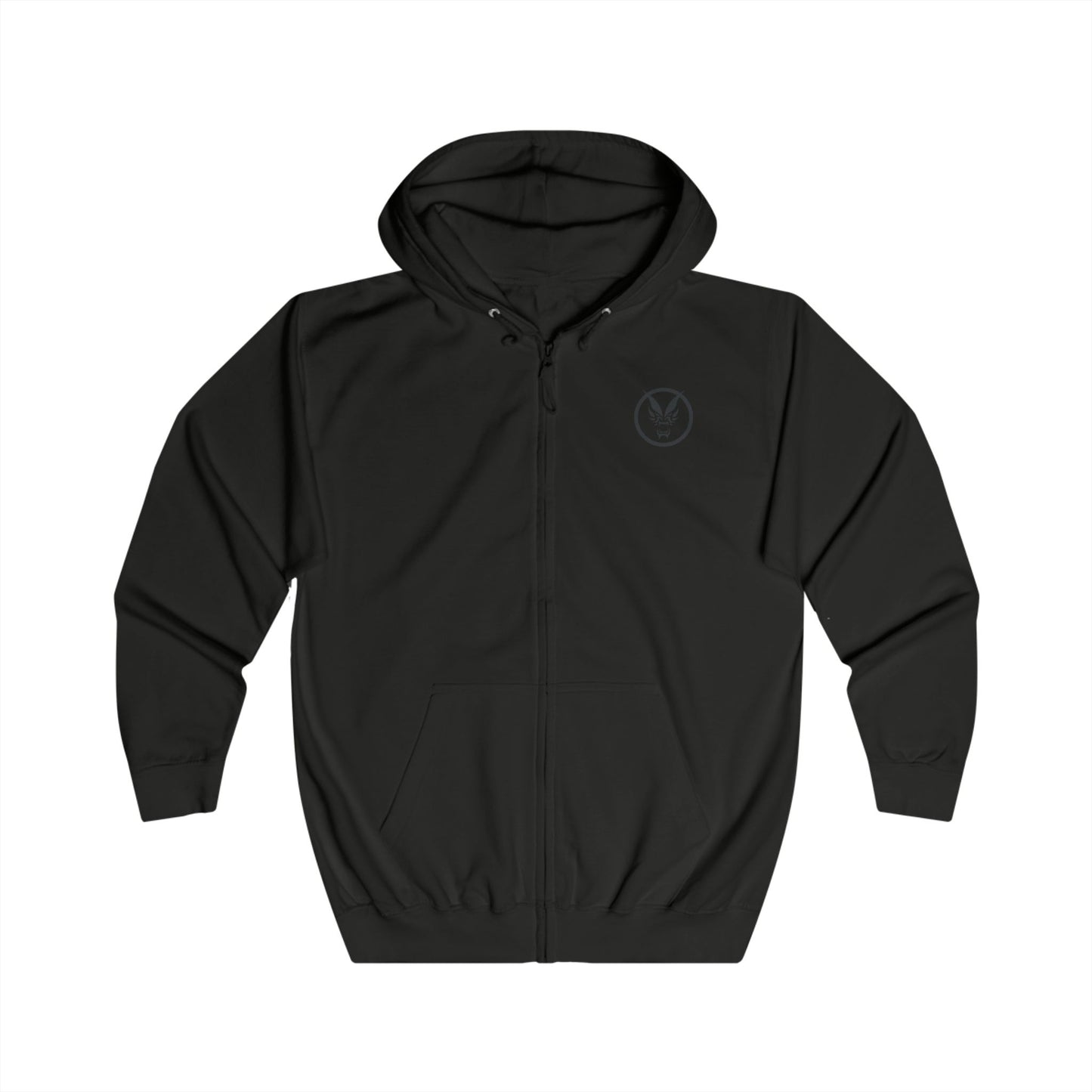Unisex Full Zip Hoodie by Fierce – Classic Fit, All-Season Wear