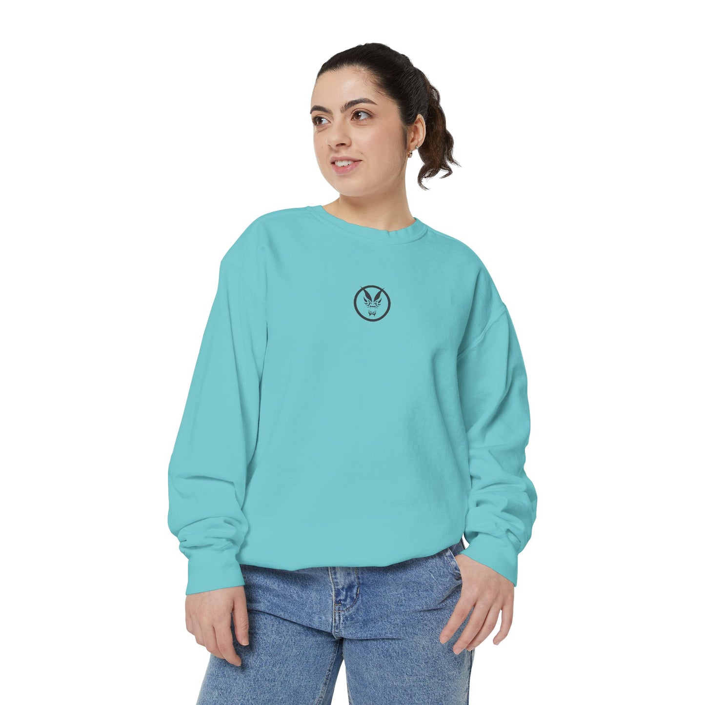 Fierce Classic Sweatshirt for Women – Black Print