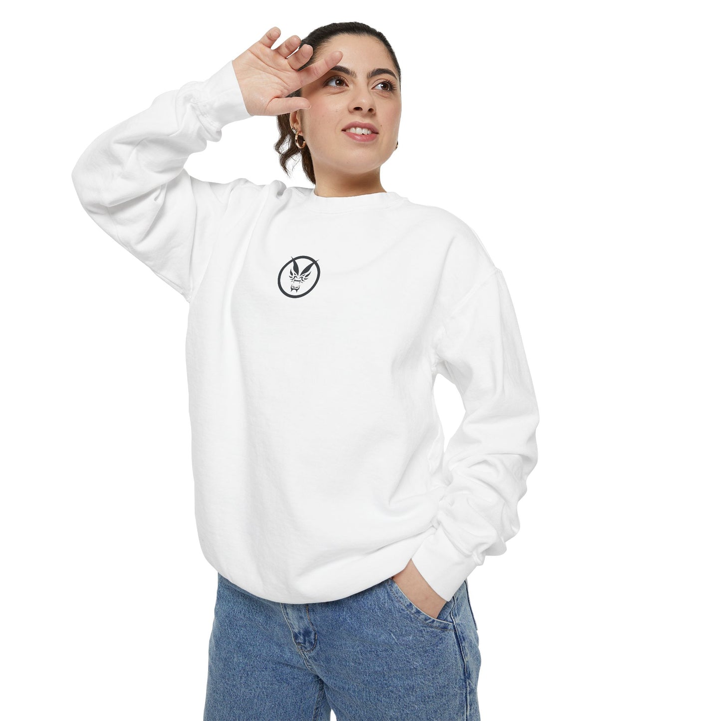 Fierce Classic Sweatshirt for Women – Black Print