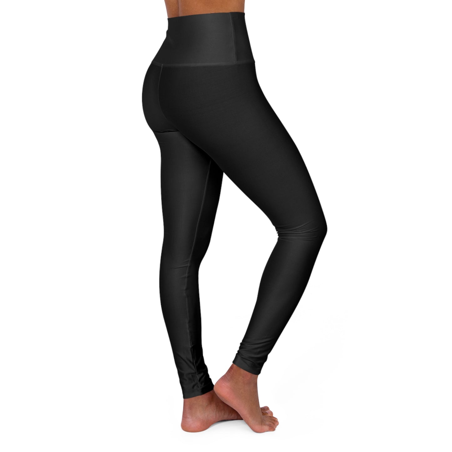High Waisted Leggings in Black | Fierce Activewear