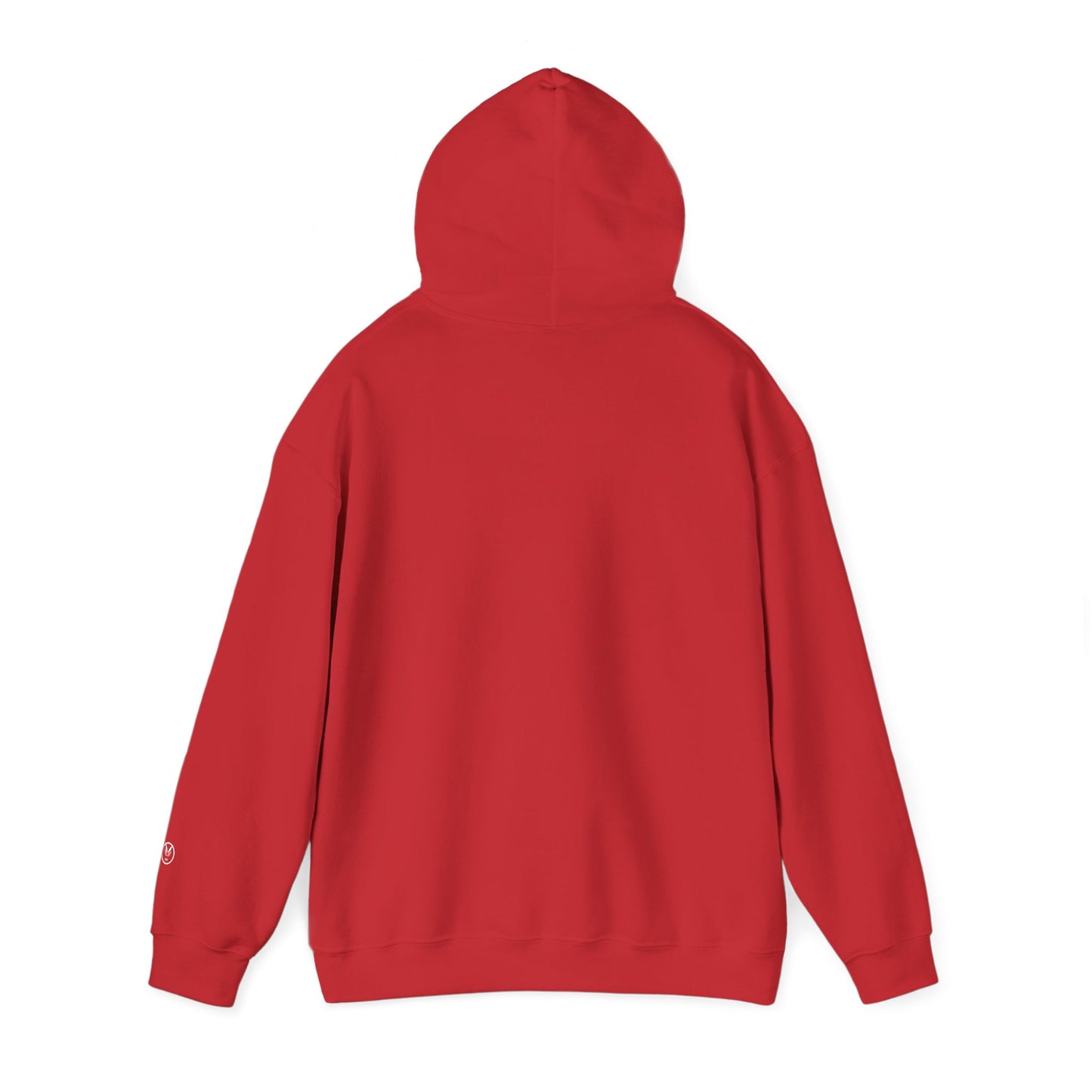 Fierce Heavy Blend™ Hoodie for Men – White Print Edition