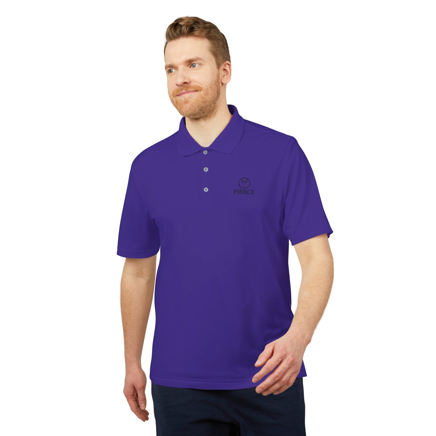 Men’s adidas Performance Polo - Fierce Custom Design