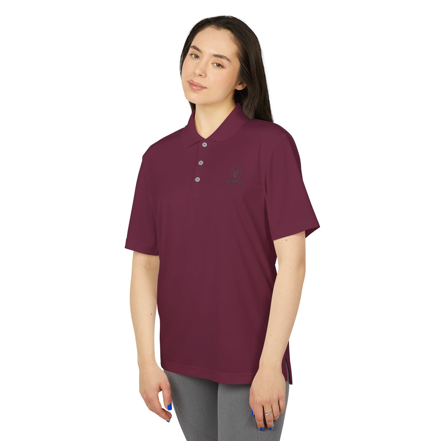Women’s adidas Performance Polo - Fierce Custom Design