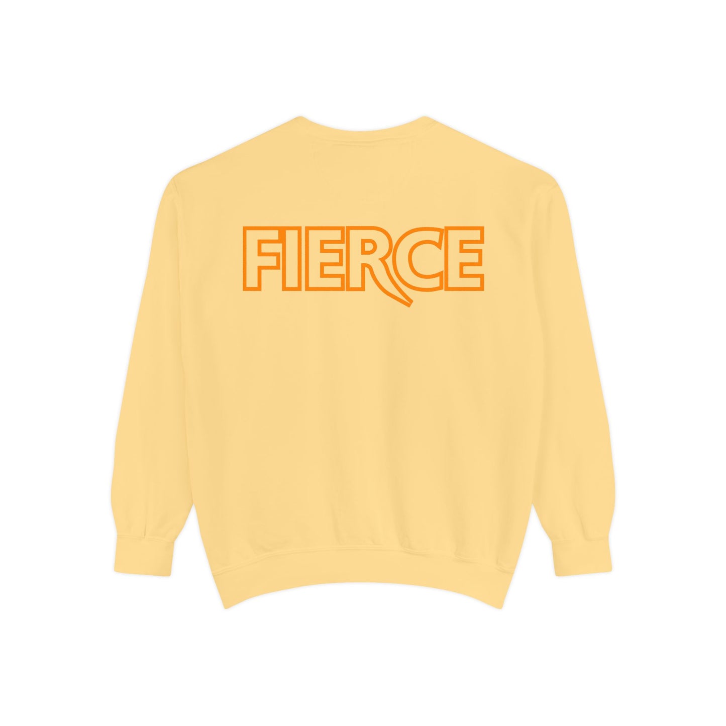 Fierce Classic Sweatshirt for Men- Orange Print