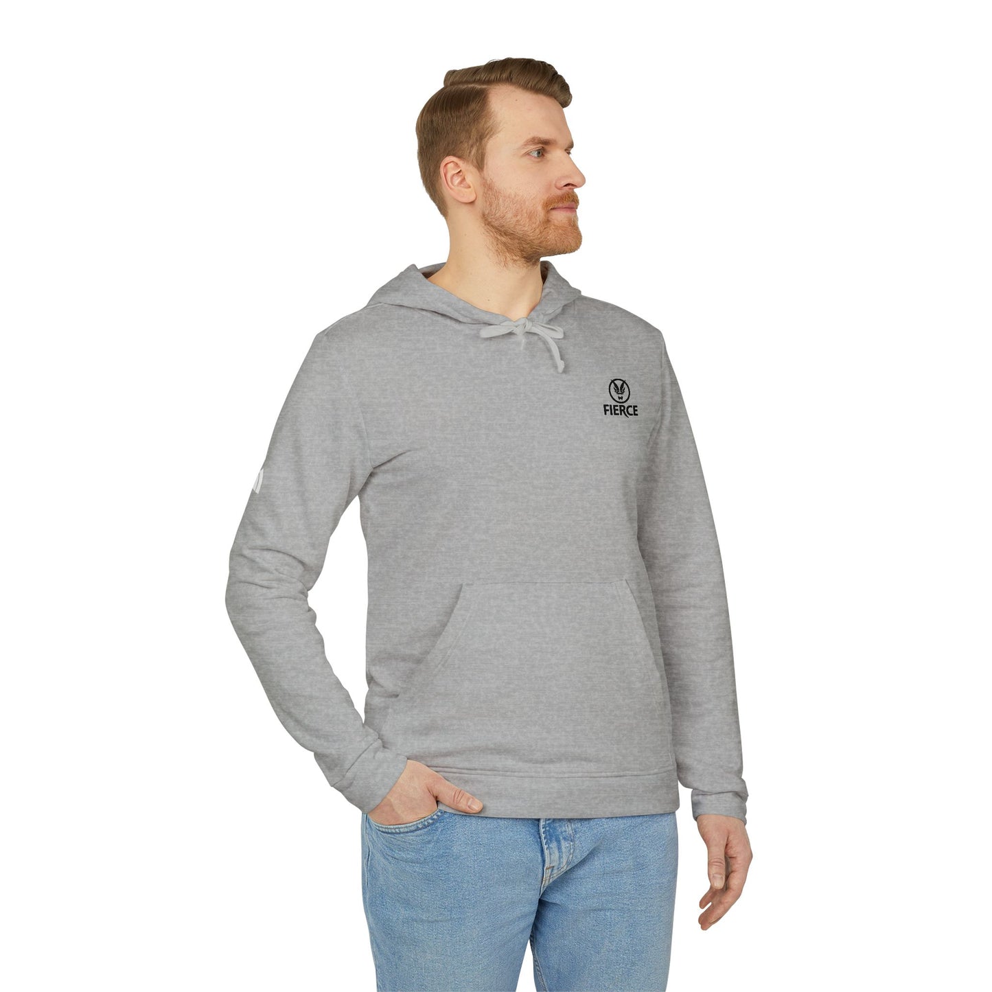 Adidas Unisex Fleece Hoodie – Custom Design by Fierce