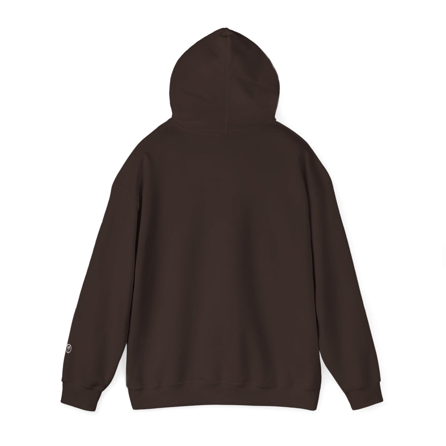 Fierce Heavy Blend™ Hoodie for Men – White Print Edition