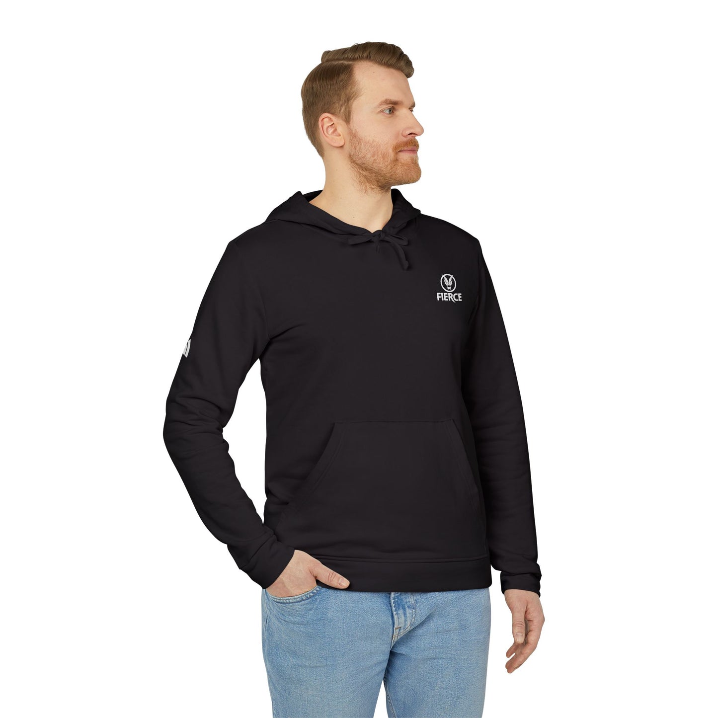 Adidas Unisex Fleece Hoodie – Custom Design by Fierce