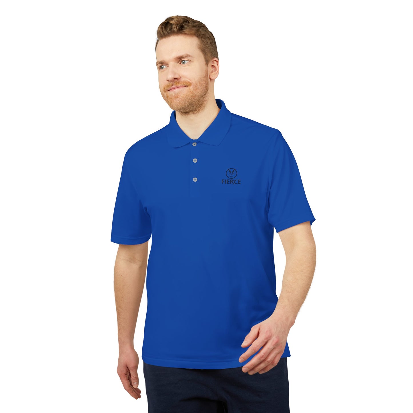 Men’s adidas Performance Polo - Fierce Custom Design