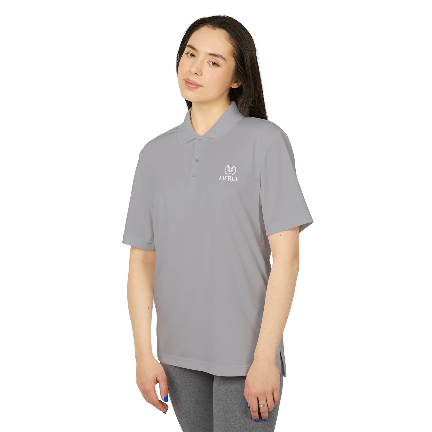Women’s adidas Performance Polo - Fierce Custom Design