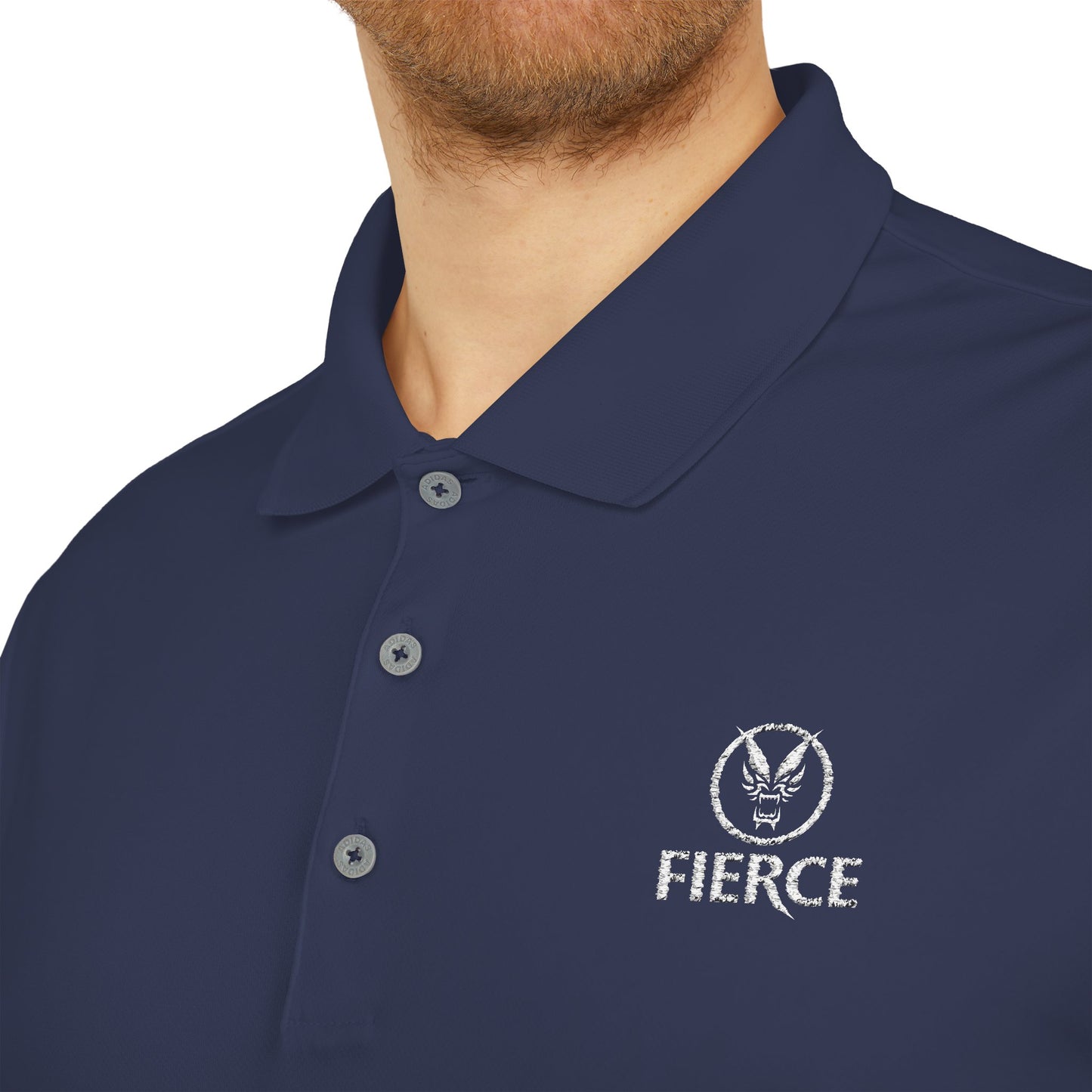 Men’s adidas Performance Polo - Fierce Custom Design