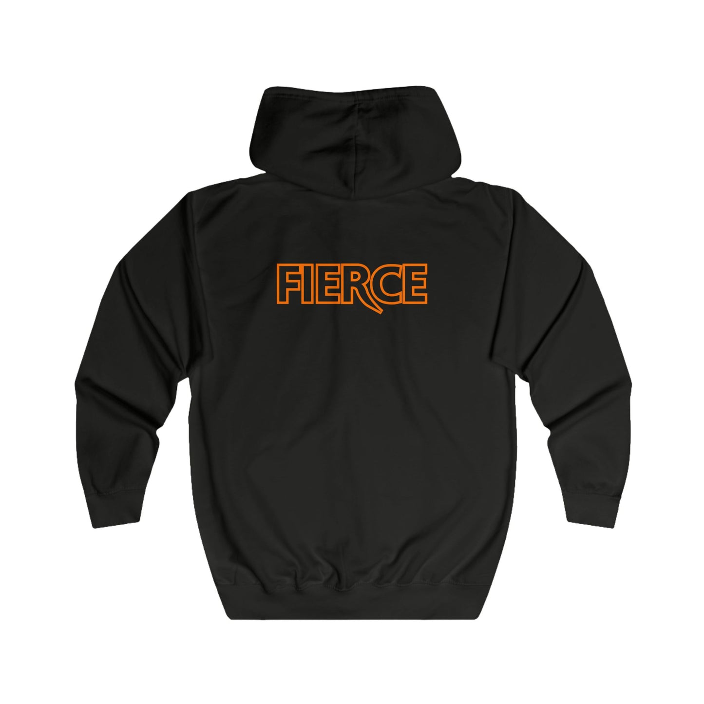 Unisex Full Zip Hoodie by Fierce – Classic Fit, All-Season Wear