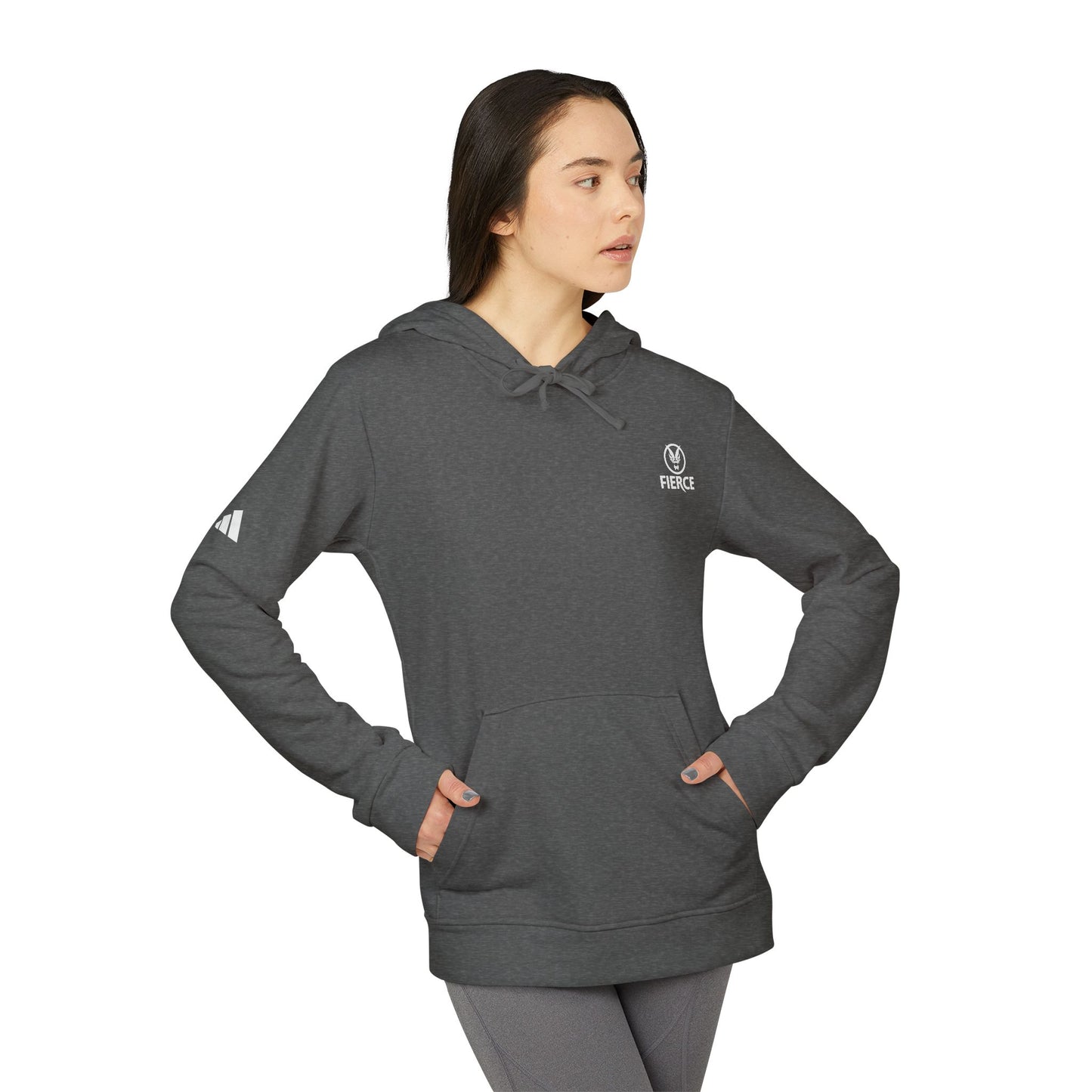 Adidas Unisex Fleece Hoodie – Custom Design by Fierce