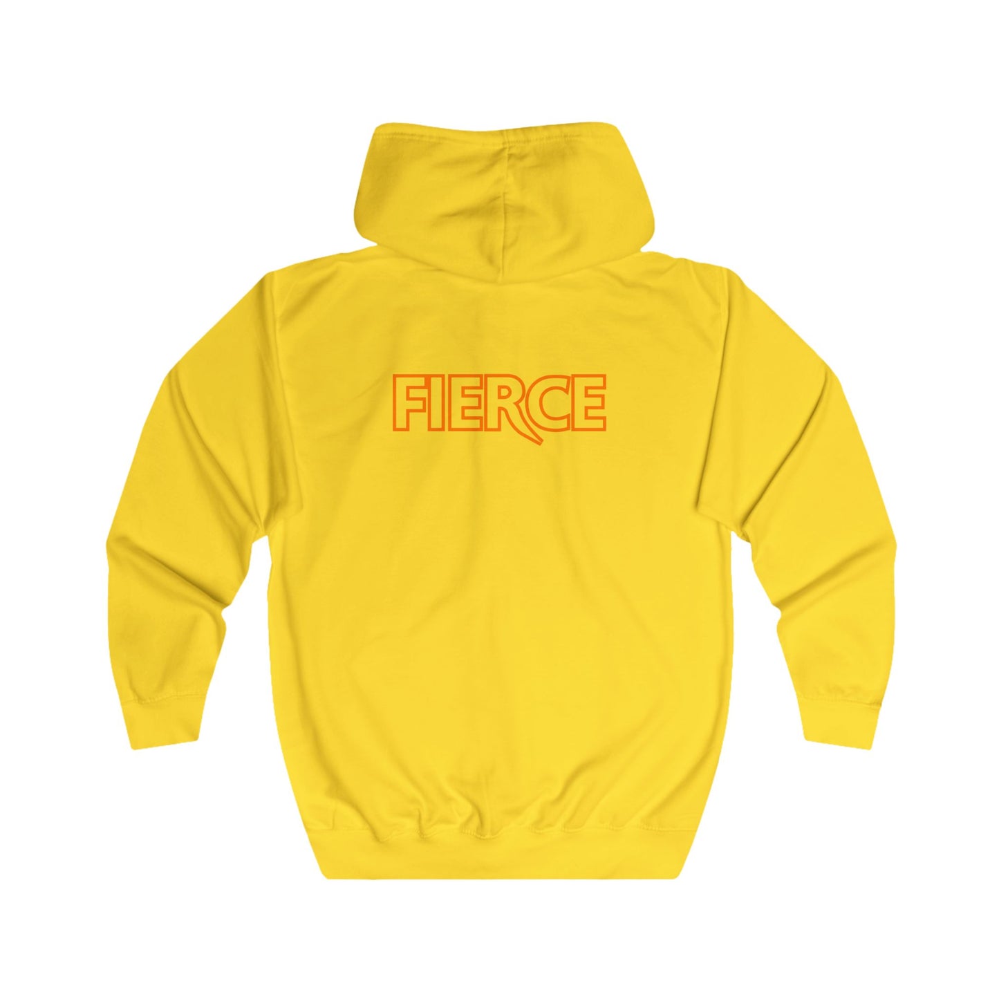 Unisex Full Zip Hoodie by Fierce – Classic Fit, All-Season Wear