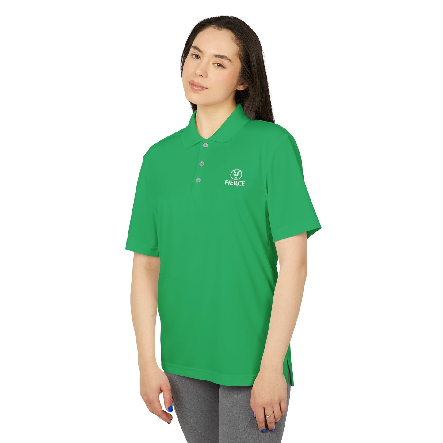 Women’s adidas Performance Polo - Fierce Custom Design