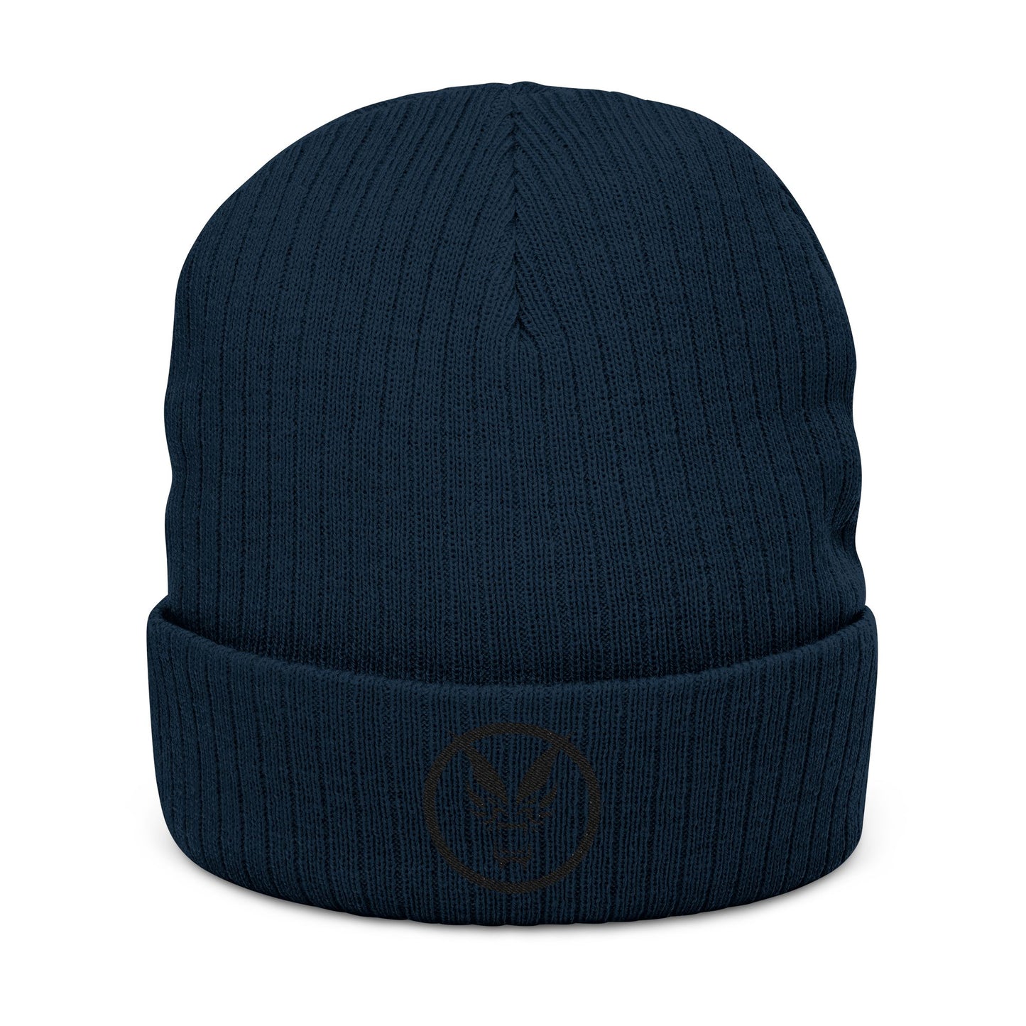 Fierce Embroidered Ribbed Unisex Beanie