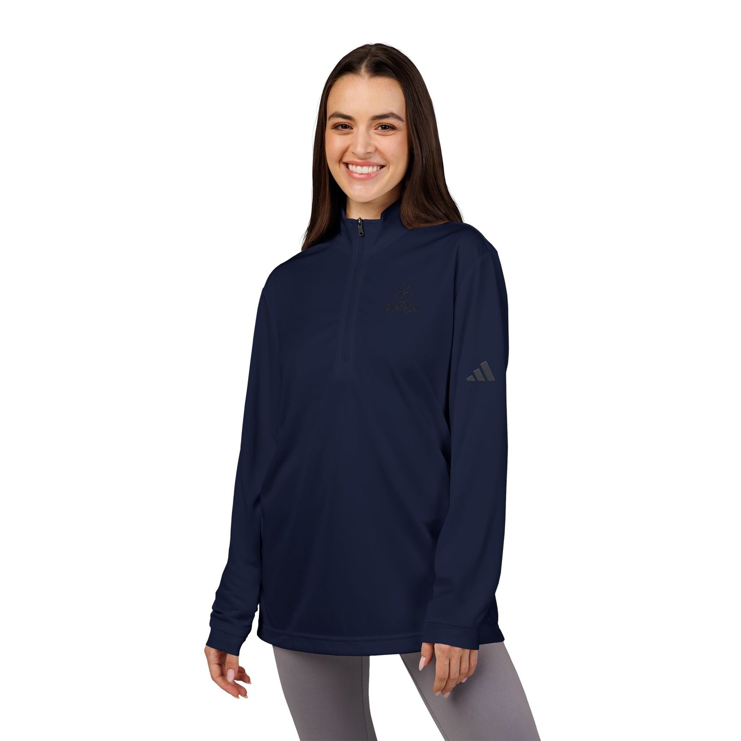 Women’s adidas Quarter-Zip Pullover – Fierce Custom Embroidered