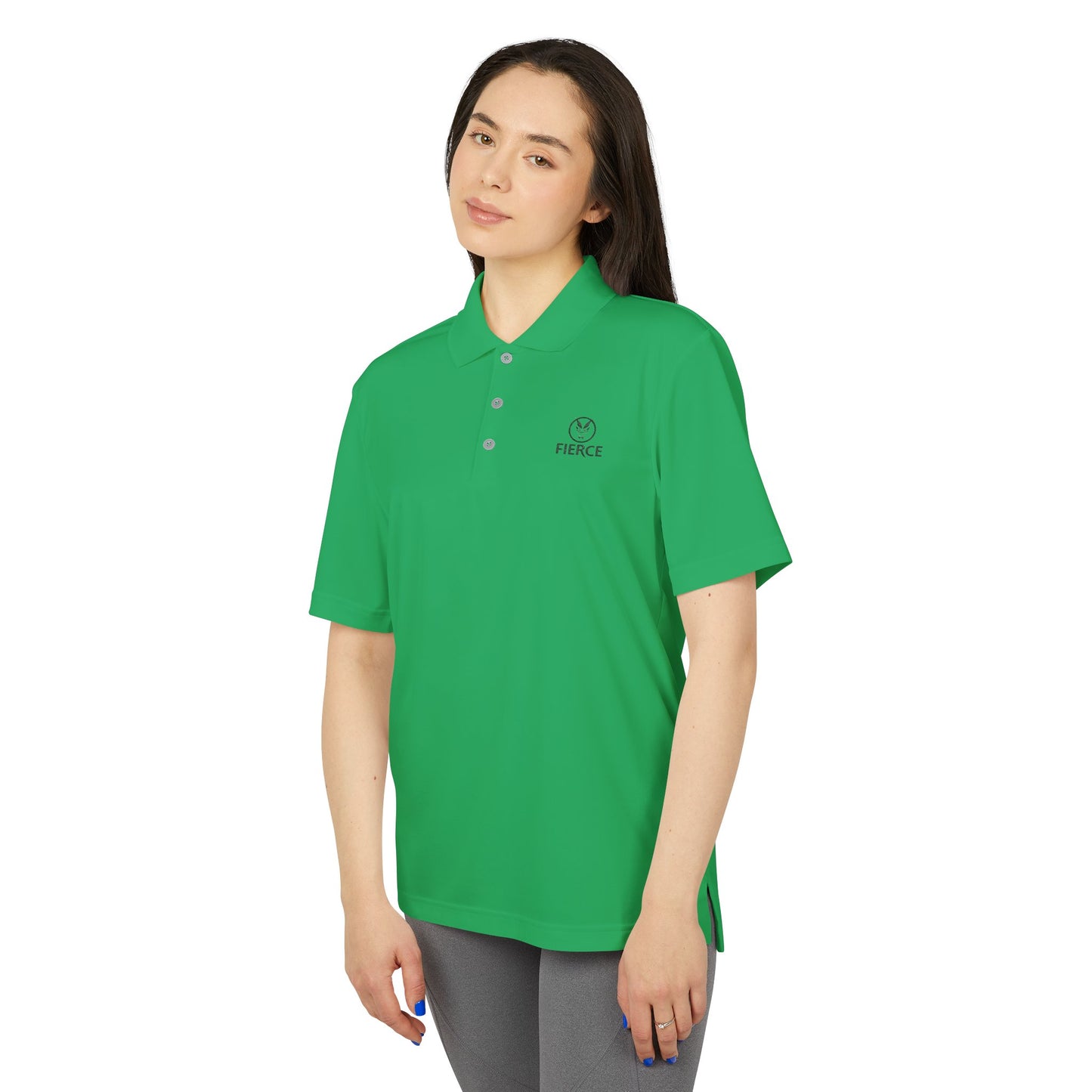 Women’s adidas Performance Polo - Fierce Custom Design