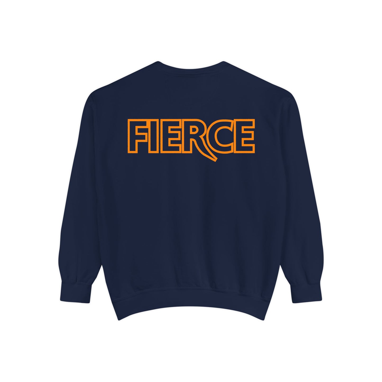 Fierce Classic Sweatshirt for Women- Orange Print
