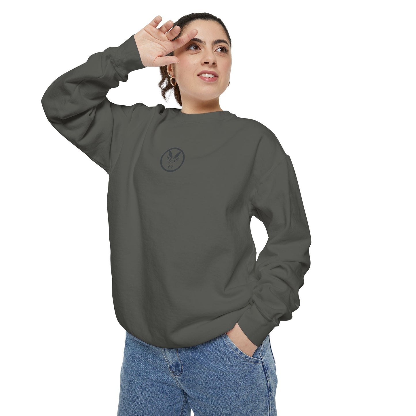 Fierce Classic Sweatshirt for Women – Black Print