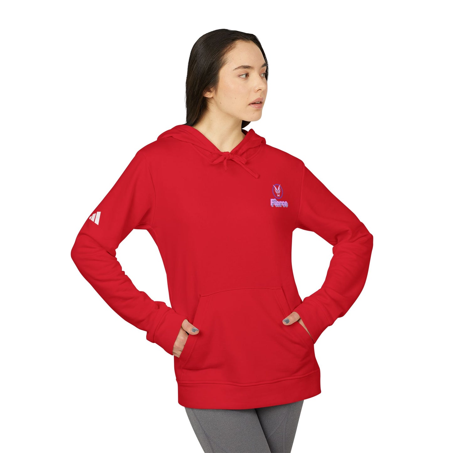 Adidas Women’s Fleece Hoodie – Fierce Custom Print