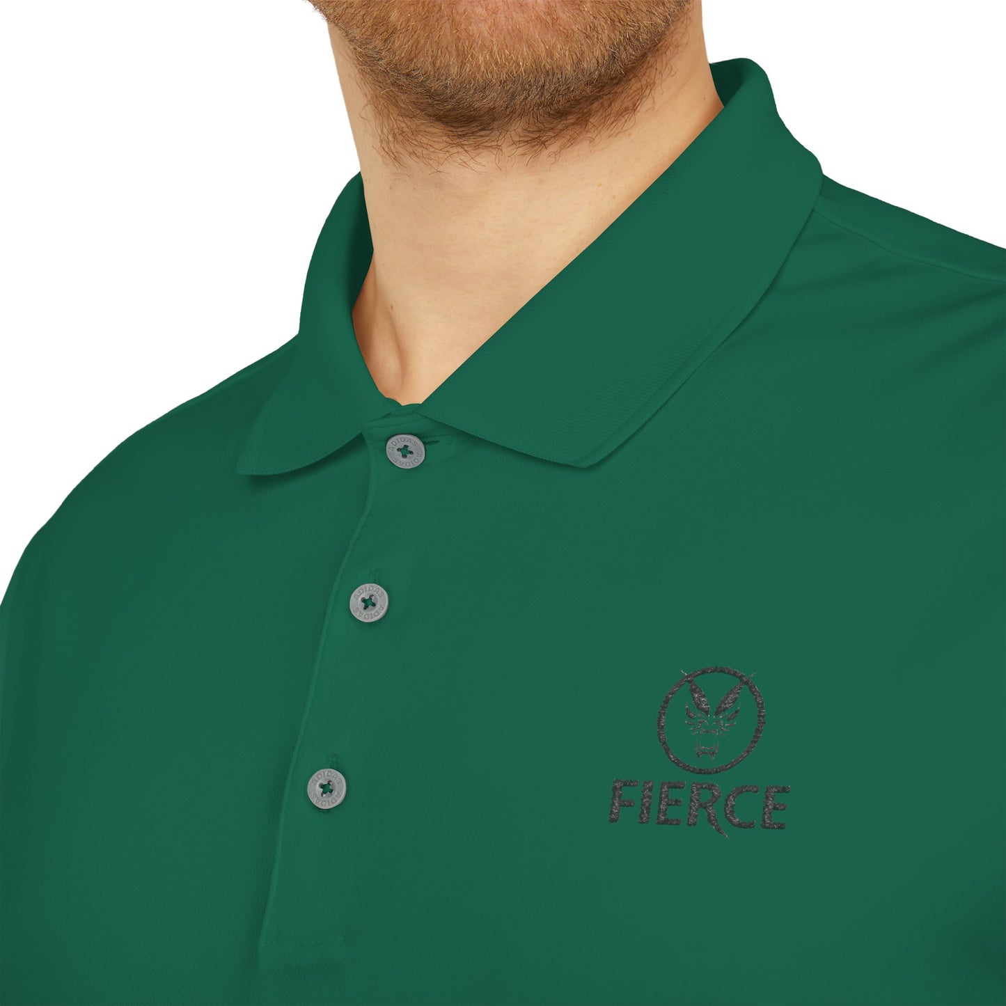 Men’s adidas Performance Polo - Fierce Custom Design