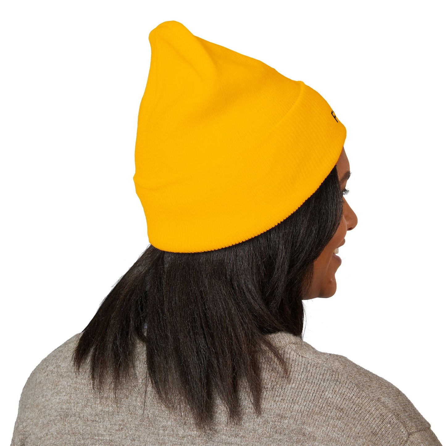 Fierce Embroidered Beanie – Classic Cuffed Style