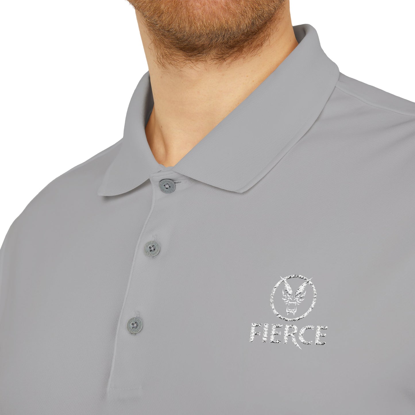 Men’s adidas Performance Polo - Fierce Custom Design