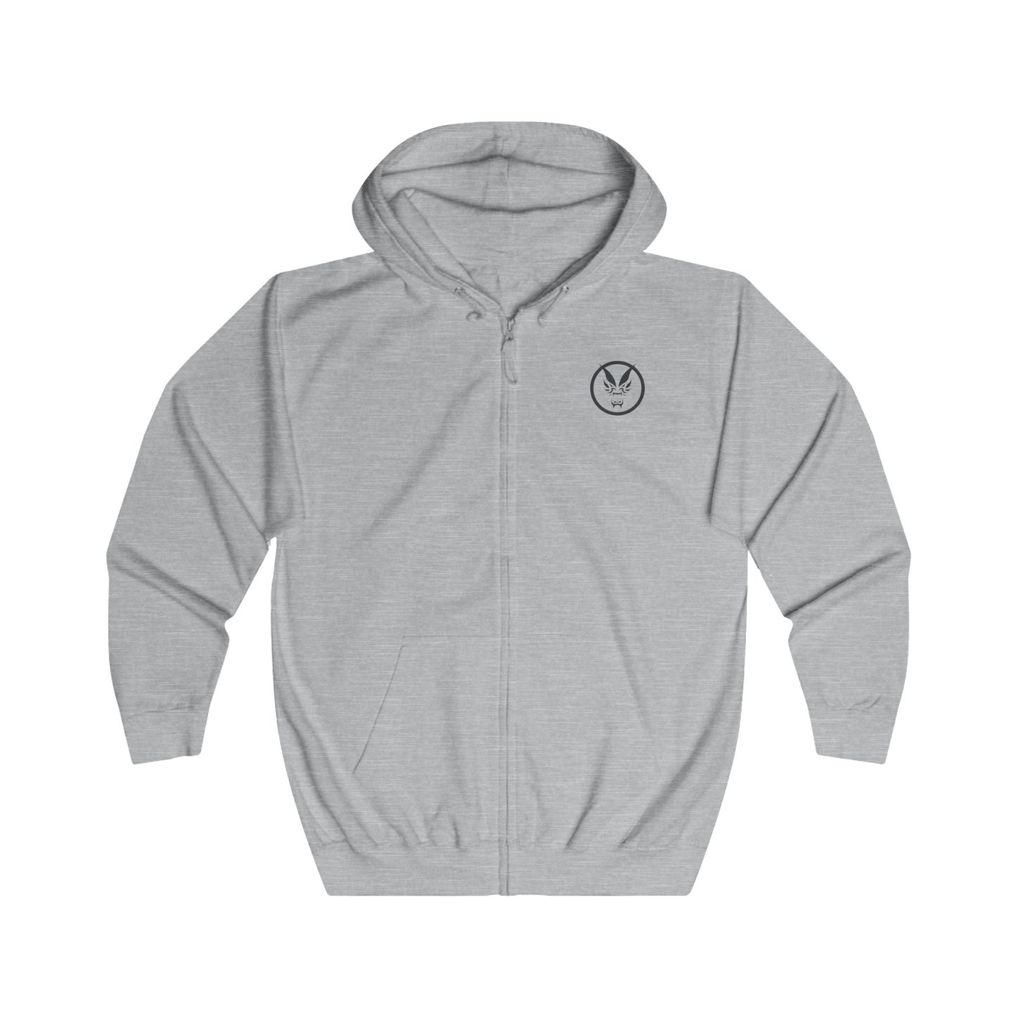 Unisex Full Zip Hoodie by Fierce – Classic Fit, All-Season Wear