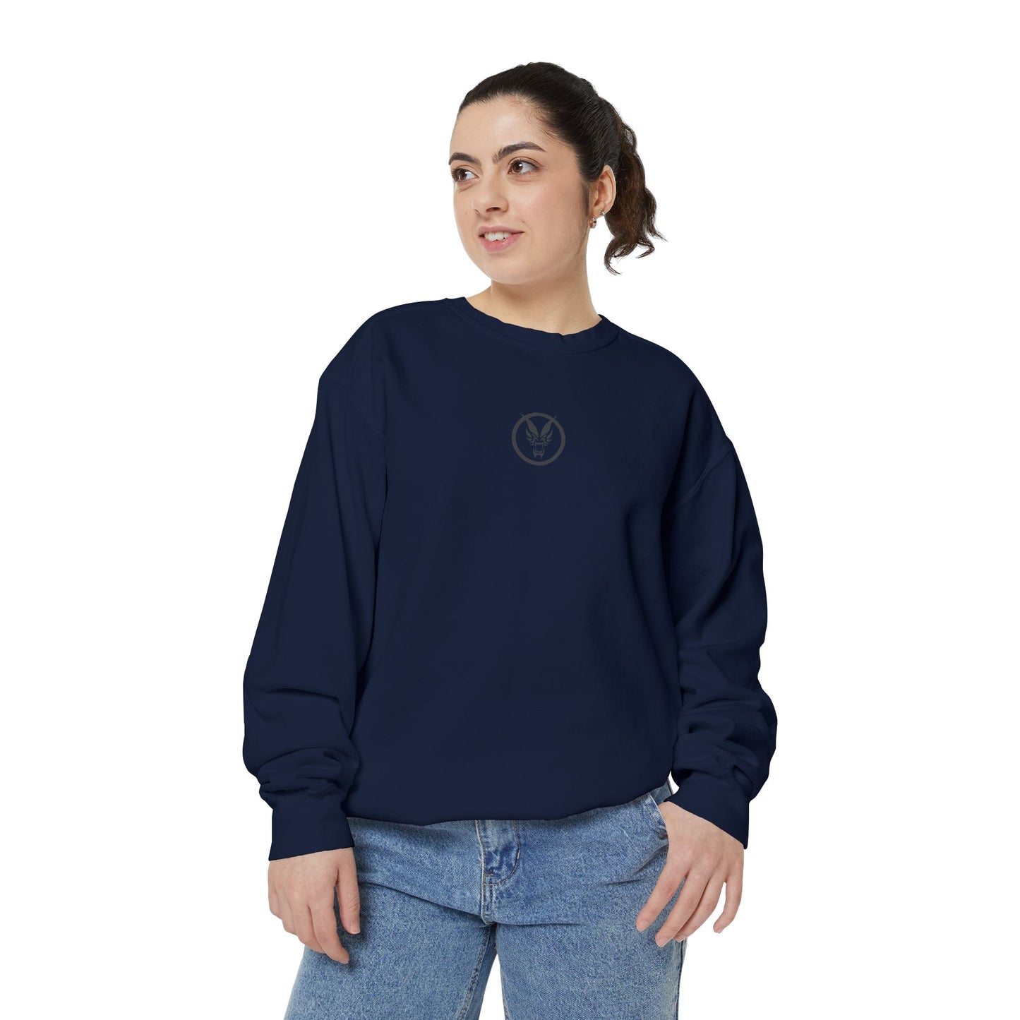 Fierce Classic Sweatshirt for Women – Black Print