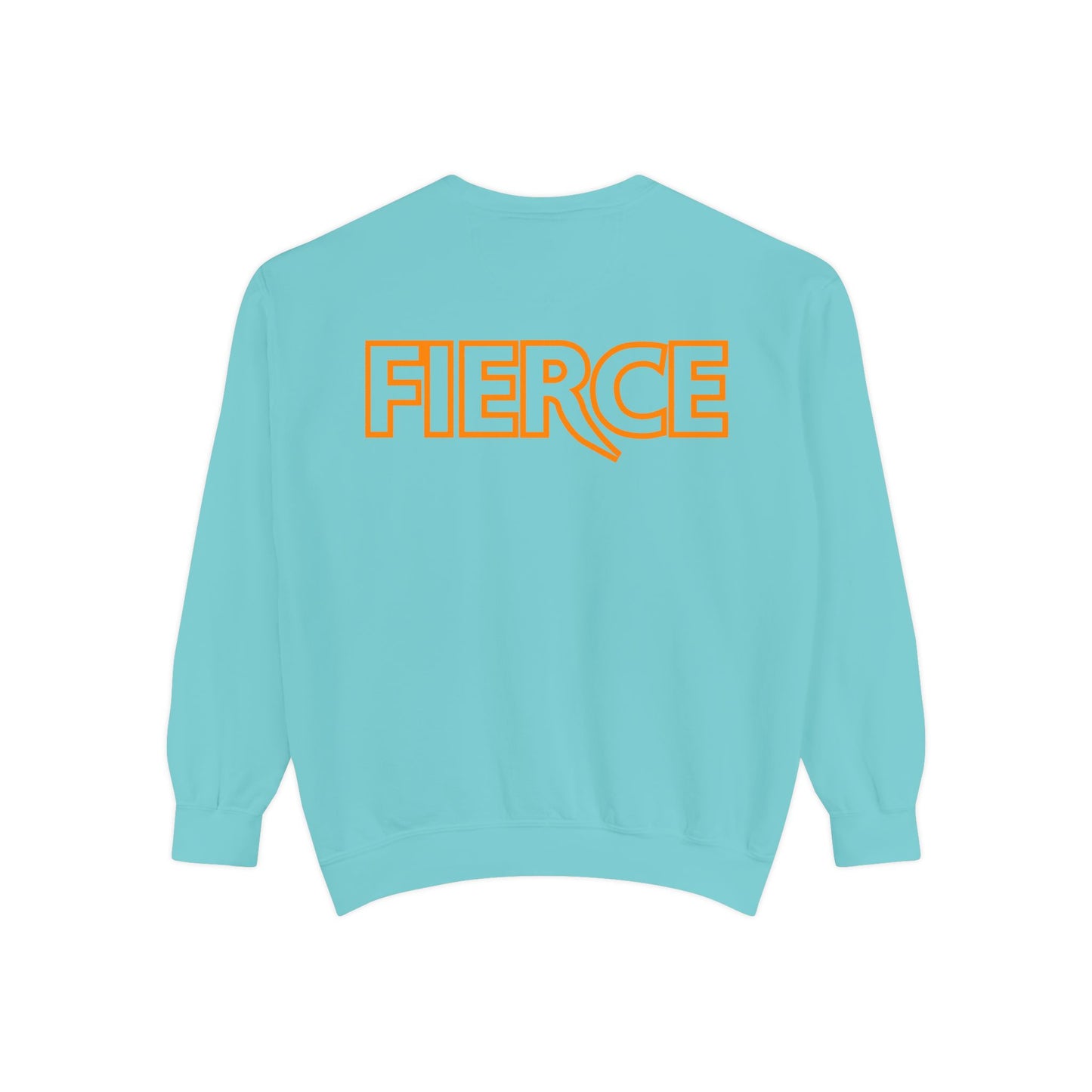 Fierce Classic Sweatshirt for Women- Orange Print