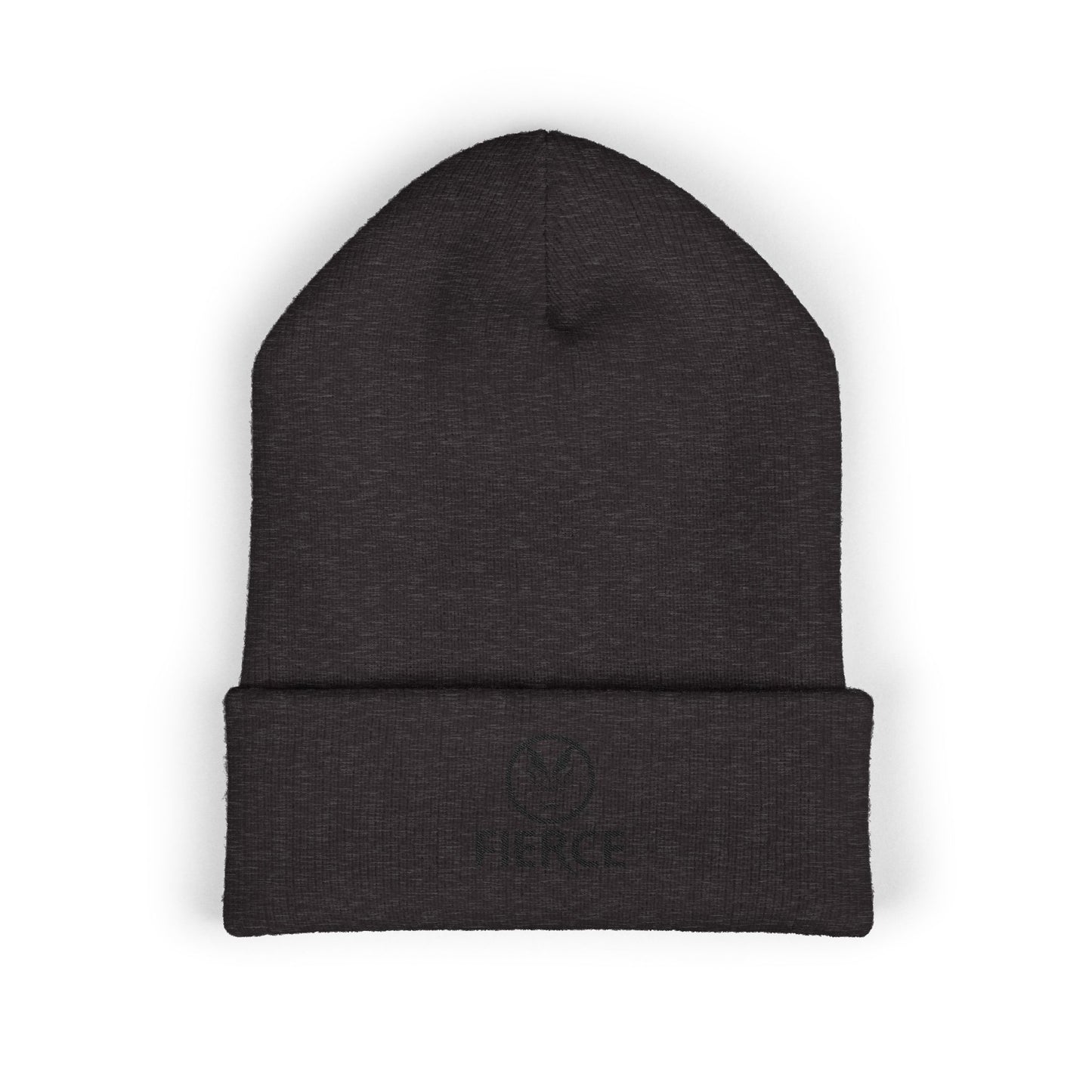 Fierce Embroidered Beanie – Classic Cuffed Style