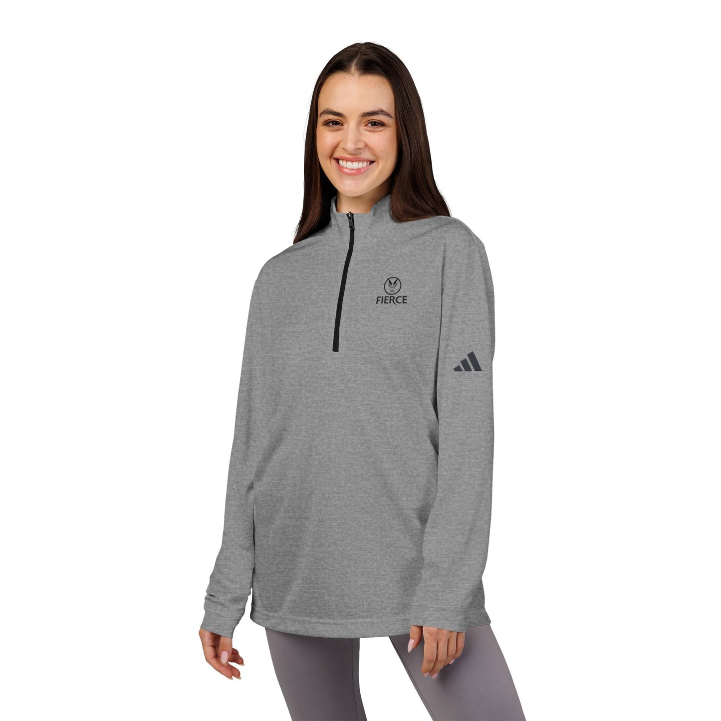 Women’s adidas Quarter-Zip Pullover – Fierce Custom Embroidered