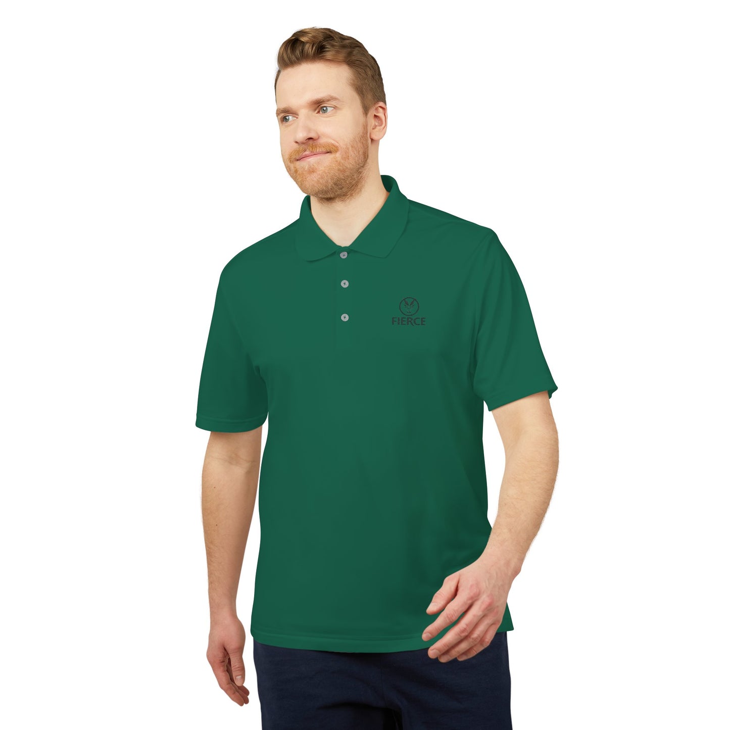 Men’s adidas Performance Polo - Fierce Custom Design