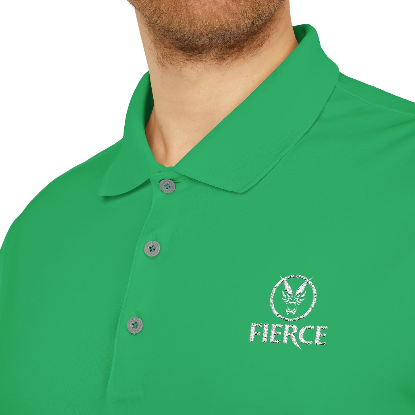 Men’s adidas Performance Polo - Fierce Custom Design