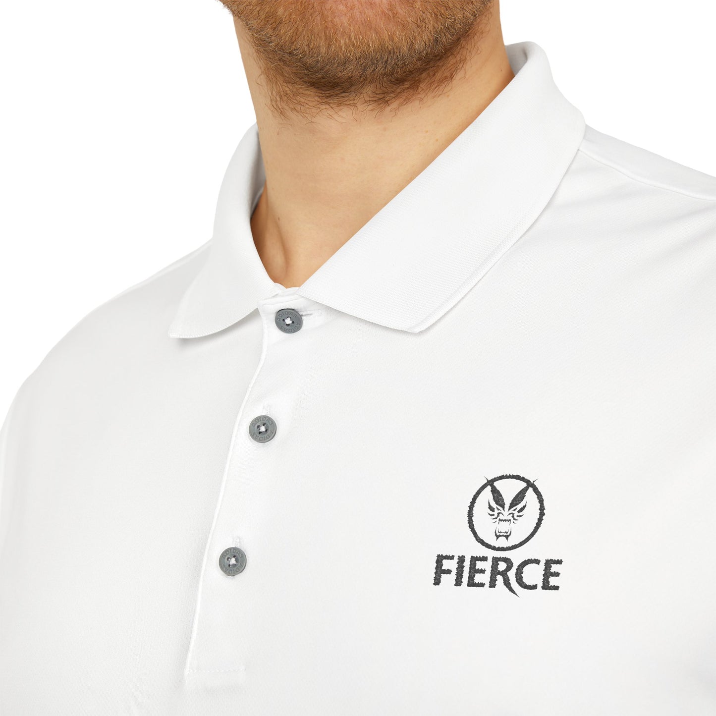 Men’s adidas Performance Polo - Fierce Custom Design