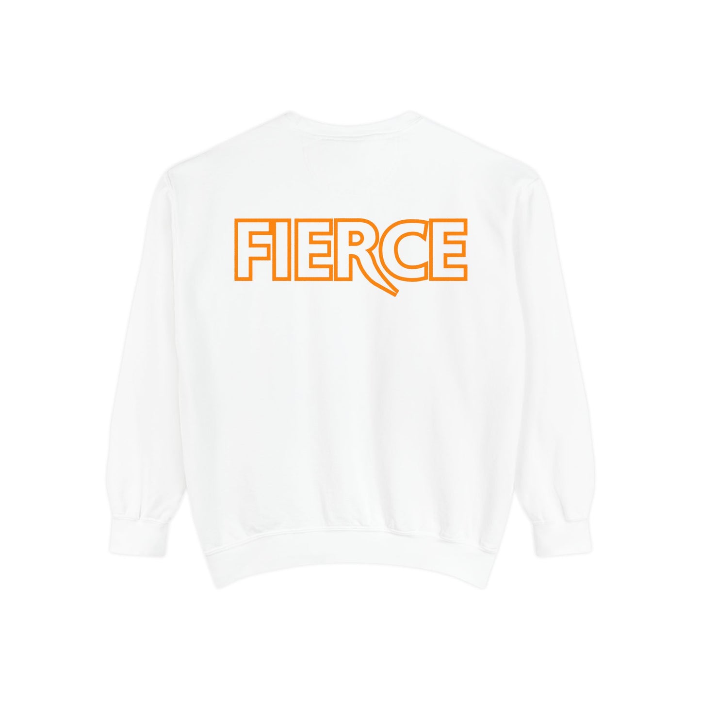 Fierce Classic Sweatshirt for Women- Orange Print